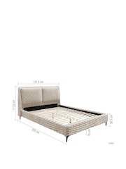 Birlea White Tilly Bed - Image 10 of 11