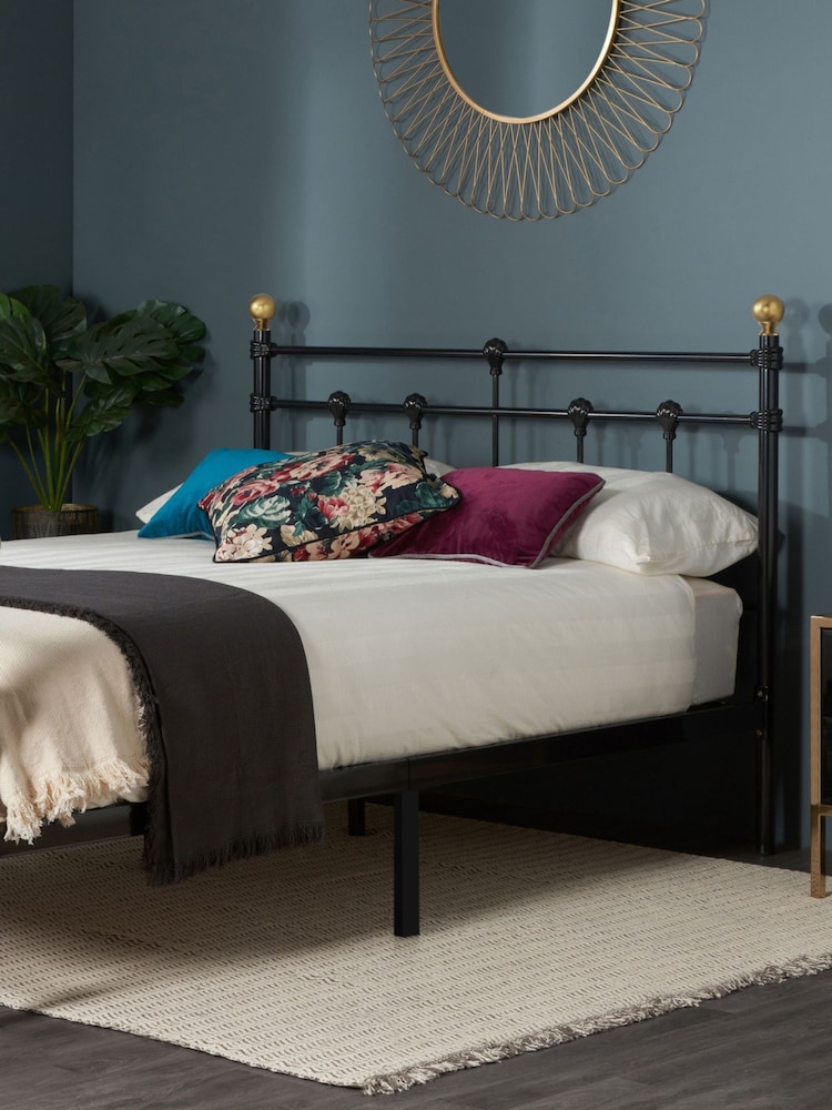 Birlea Black Atlas Bed - Image 1 of 5