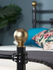 Birlea Black Atlas Bed - Image 3 of 5