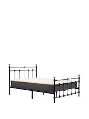 Birlea Black Atlas Bed - Image 6 of 9