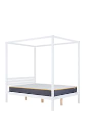 Birlea White Mercia Four Poster Bed - Image 4 of 4
