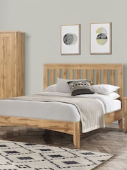 Birlea Oak Hampstead Bed - Image 1 of 3