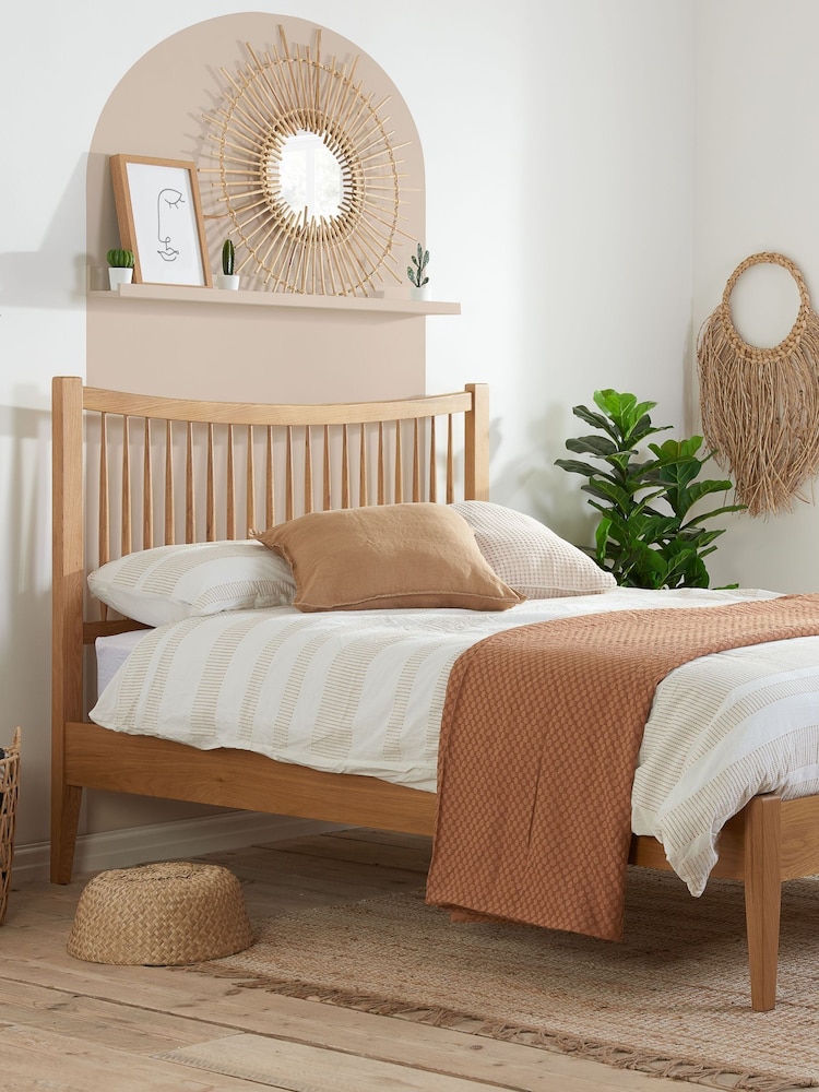 Birlea Oak Berwick Bed - Image 1 of 5