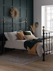 Birlea Black Bronte Bed - Image 1 of 6