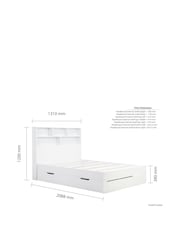 Birlea White Alfie Storage Bed - Image 10 of 11
