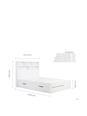 Birlea White Alfie Storage Bed - Image 11 of 11