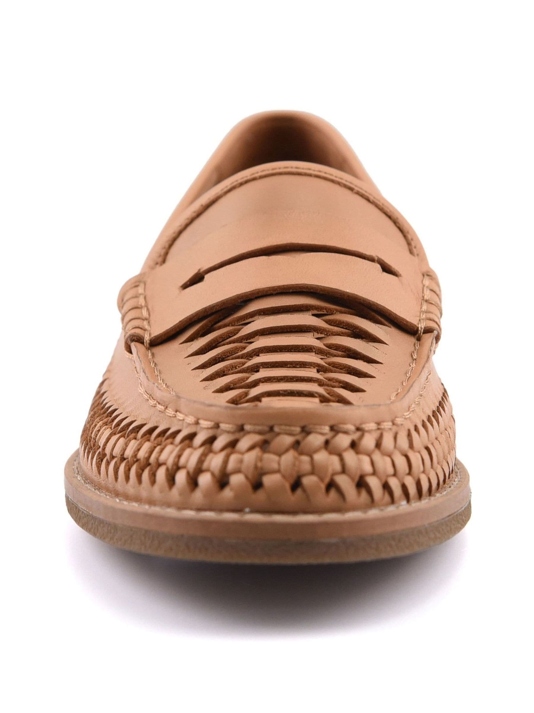 Buy Sperry Brown Woven Seaport Penny Mocassin Shoes from the Next
