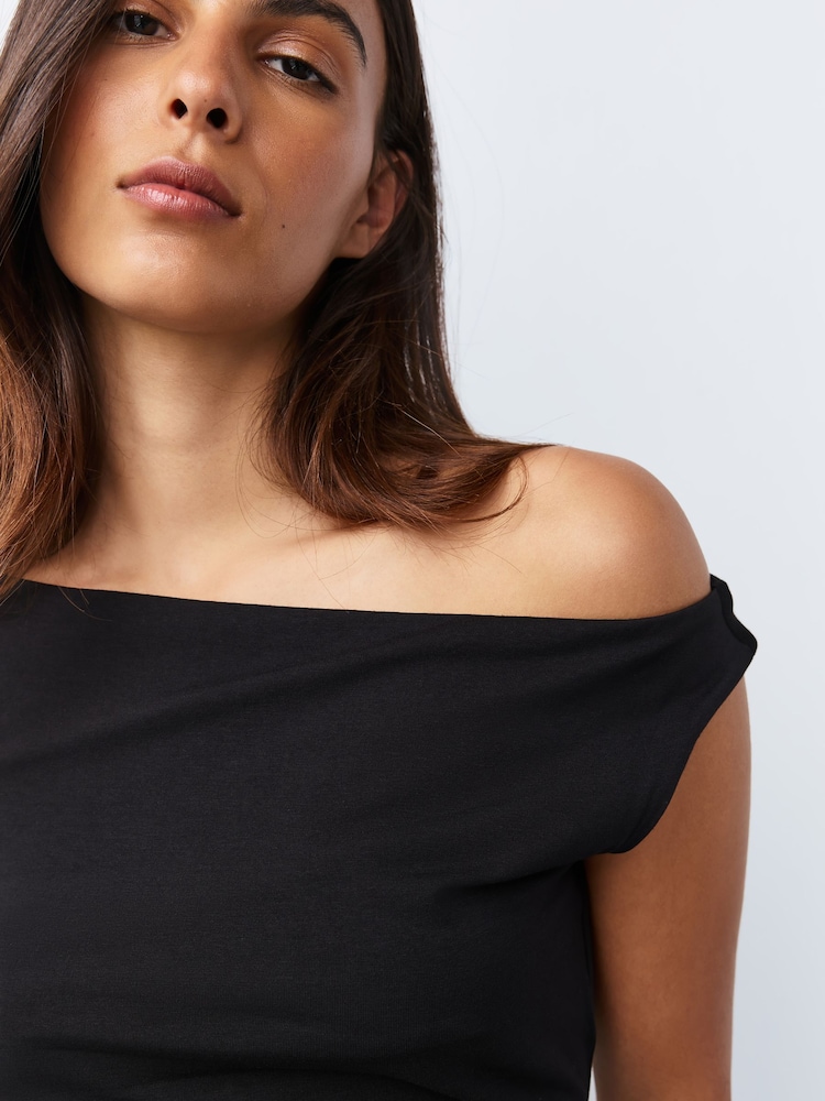 Teal/White/Black/Purple/Orange Square Neck Vests 5 Pack - Image 13 of 13 Teal/White/Black/Purple/Orange Square Neck Vests 5 Pack - Image 13 of 13