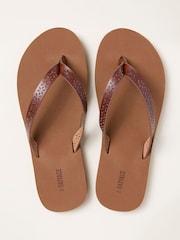 FatFace Emmy Tan Brown Flip Flop - Image 3 of 3