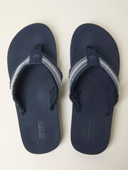 FatFace Harris Navy Flip Flop - Image 3 of 3