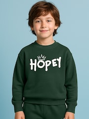 Religion Green Oversized Hopey Sweatshirt - Image 1 of 3