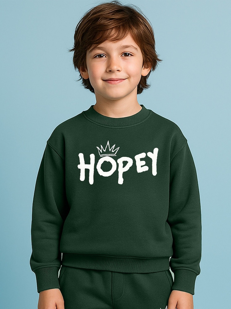 Religion Green Oversized Hopey Sweatshirt - Image 1 of 3