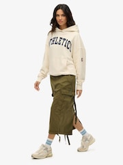 Superdry Green Cargo Midi Skirt - Image 3 of 7