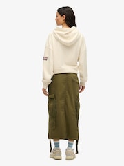Superdry Green Cargo Midi Skirt - Image 5 of 7