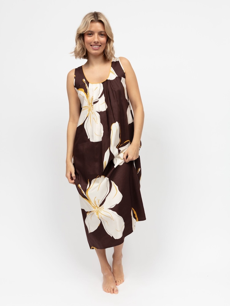 Cyberjammies Brown Long Nightdress - Image 1 of 3