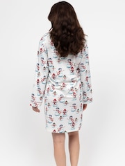 Cyberjammies Red Long Sleeve Printed Jersey Nightshirt - Image 2 of 4