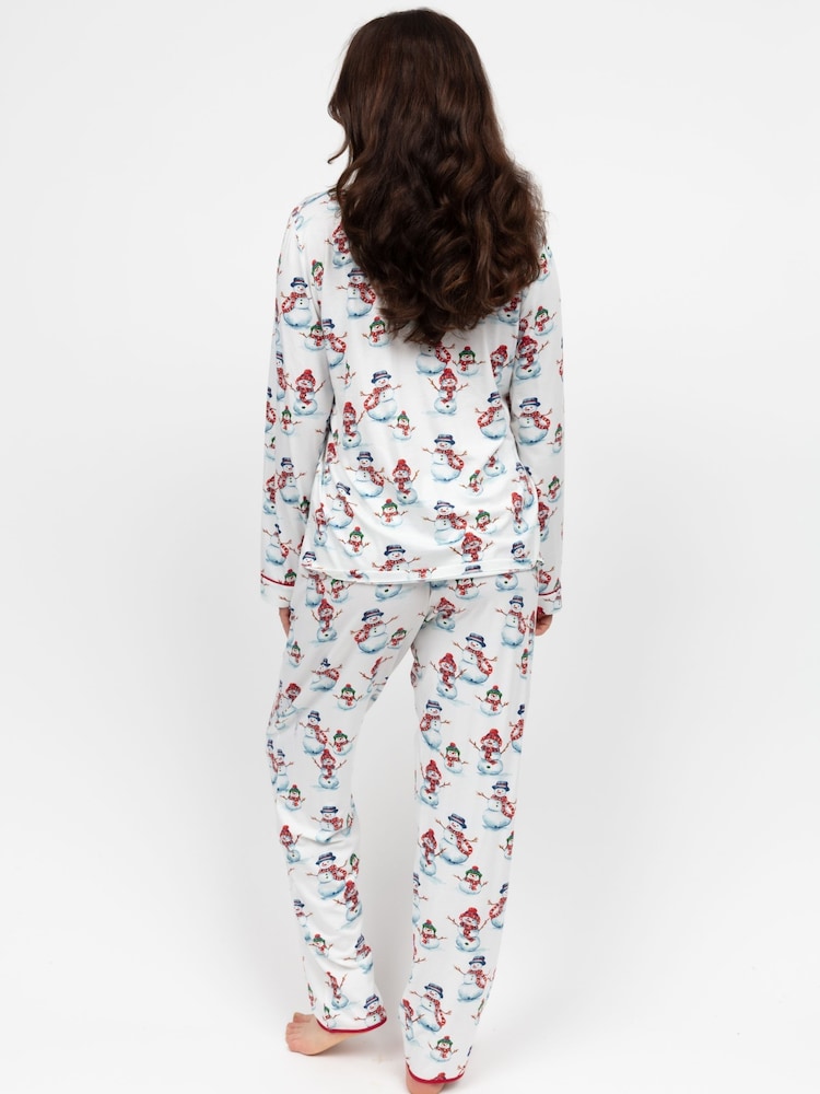 Cyberjammies Red Revere Printed Jersey Pyjamas Set - Image 2 of 4