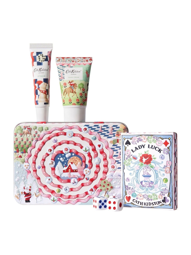 Cath Kidston Multi Christmas Journey Hand & Lip Tin - Image 1 of 5