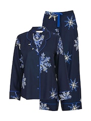 Cyberjammies Blue Long Sleeve Pyjamas Set - Image 3 of 4