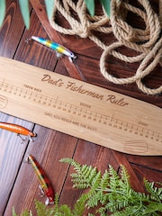 Personalised Funny Bamboo Fishermans Ruler By Oakdene - Image 2 of 2