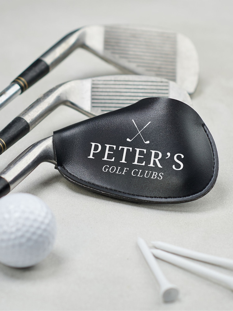 Oakdene Personalised Faux Leather Golf Club Cover - Image 1 of 1