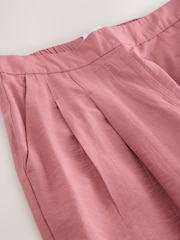 ផ្កាឈូក Pink - ខោជើងវែងជាមួយក្រណាត់ទេសឯក - រូបភាព 6 នៃ 7