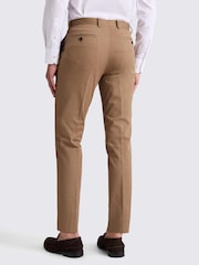 MOSS Tailored Fit Tobacco Cotton Trousers - Imagen 2 de 3