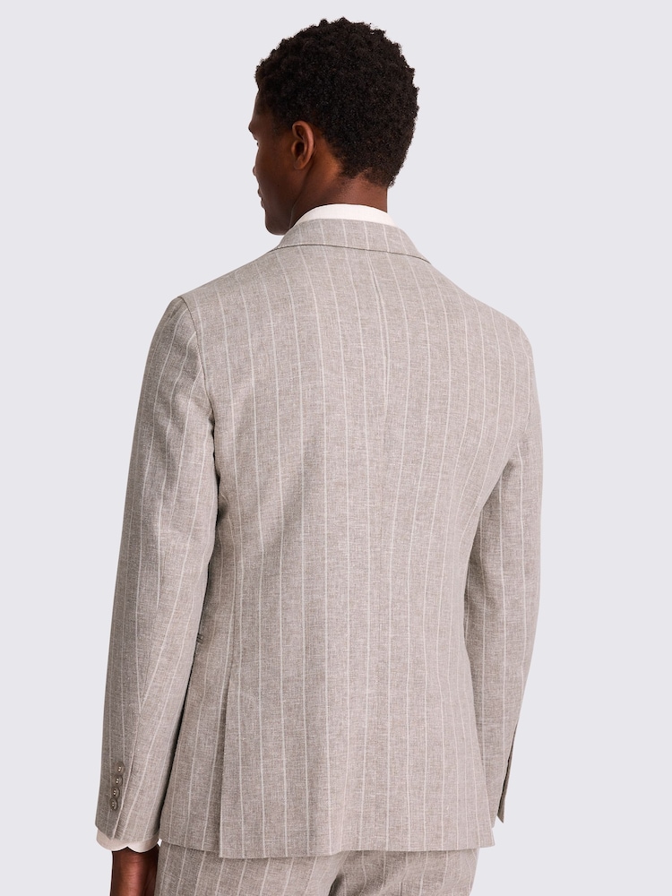 MOSS Slim Fit  Stripe Jacket - Imagem 2 de 4