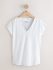 Black/Grey/Pink Cap Sleeve T-Shirts 7 Pack - Image 5 of 13