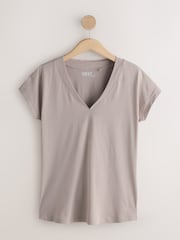 Black/Grey/Pink Cap Sleeve T-Shirts 7 Pack - Image 6 of 13