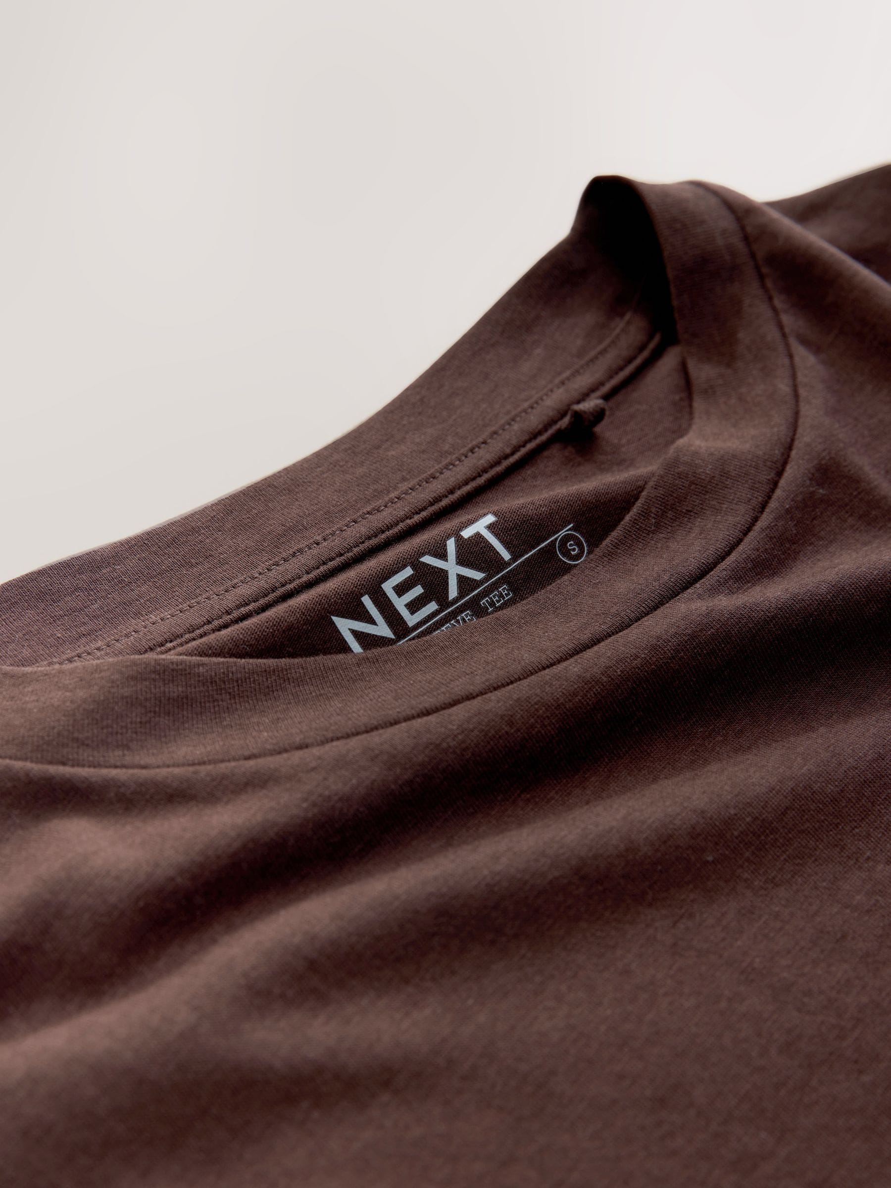 Buy Chocolate Brown Cap Sleeve TENCEL™ Modal Blend T-Shirt from