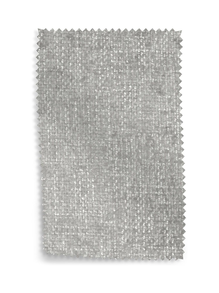 Chunky Chenille Light Grey Wilson Swivel Accent Chair - Image 7 of 7 Chunky Chenille Light Grey Wilson Swivel Accent Chair - Image 7 of 7