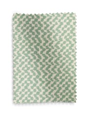 Ikat Print Basil Green Prescott Armchair - Image 9 of 9