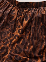 Animal Print Jersey Harem Joggers - Image 6 of 8