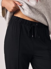 Black Jersey Joggers - Image 5 of 8