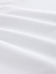 White Embellished Neck Chain Short Sleeve Crew Neck T-Shirt - Image 7 of 7