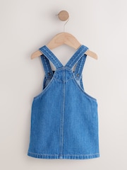 Mid Blue Character Denim Pinafore Dress (3mths-8yrs) - Image 5 of 7