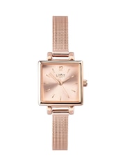Limit 22mm Womens Square Analogue Watch with Brown Strap - Image 1 of 4