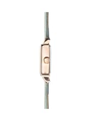 Limit  22mm Womens Square Rose Gold Analogue Watch with Light Green Strap - Image 4 of 4