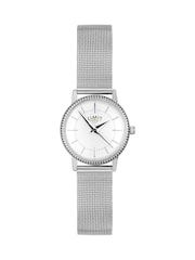 Limit Classic 28mm Womens Round Silver Analogue Watch with Silver Mesh Strap - Image 1 of 4