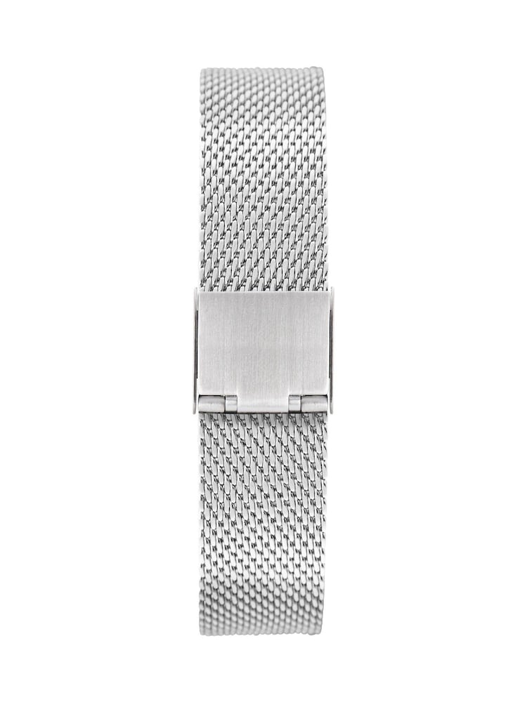 Limit  35mm Womens Round Silver Analogue Watch with Silver Mesh Strap - Image 2 of 4