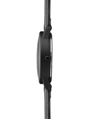 Limit Mens Round 38mm Black Analogue Watch with Black Strap - Image 2 of 4