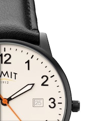 Limit Mens Round 38mm Black Analogue Watch with Black Strap - Image 4 of 4