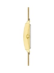 Limit  23mm Womens Rectangular Gold Analogue Watch with Gold Mesh Strap - Image 4 of 4
