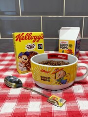 Kimm & Miller Coco Pops Bowl Mug and Spoon Breakfast Set - Image 1 of 3