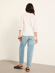 Marfil - Top bordado de FATFACE - Imagen 2 de 5