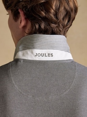 Joules Woody Grey Cotton Pique Polo Shirt - Image 7 of 9