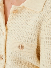 Monsoon Coby Collar Cardigan - Imagem 4 de 5