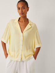 Monsoon Yellow Sienna Ricrac Short Sleeve Shirt - Image 4 of 5