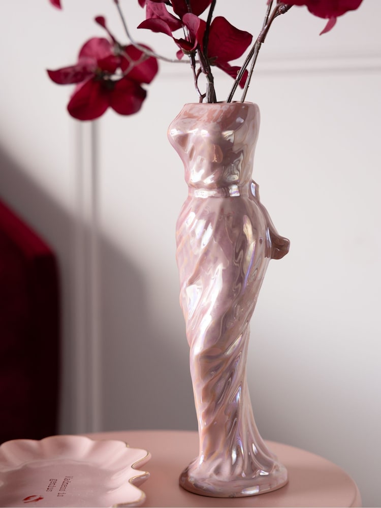 Rockett St George Pink Marilyn Monroe Dress Vase - Image 1 of 4